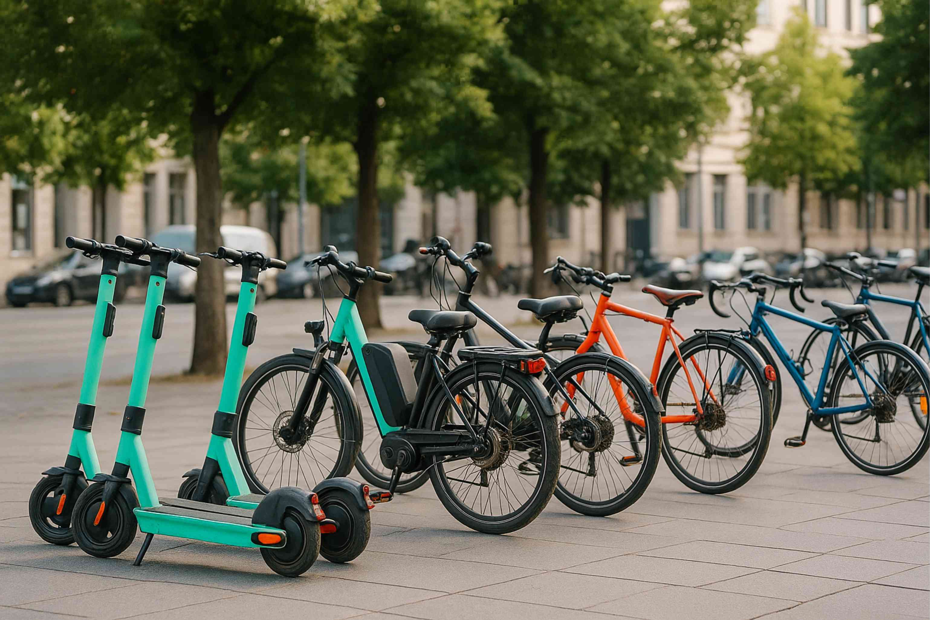 Kompakter GPS‑Tracker, geeignet für Fahrradrahmen oder E‑Scooter