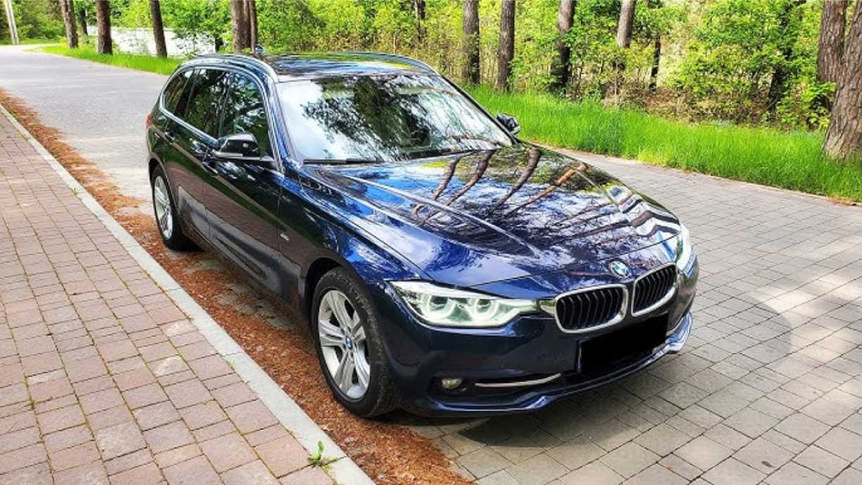BMW 320d Touring, 2016 — серый