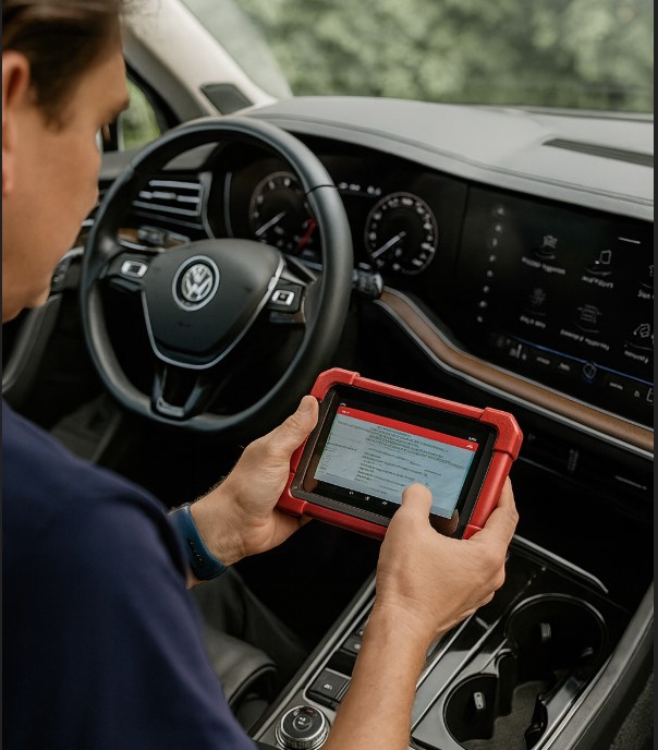 Fahrzeugprüfung vor Ort in Potsdam