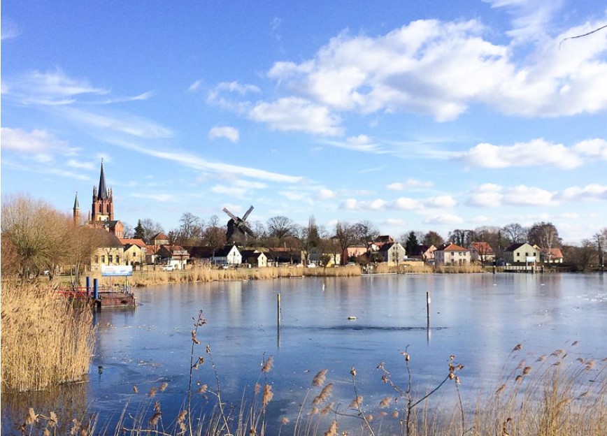Werder (Havel): острівне старе місто на Гафелі