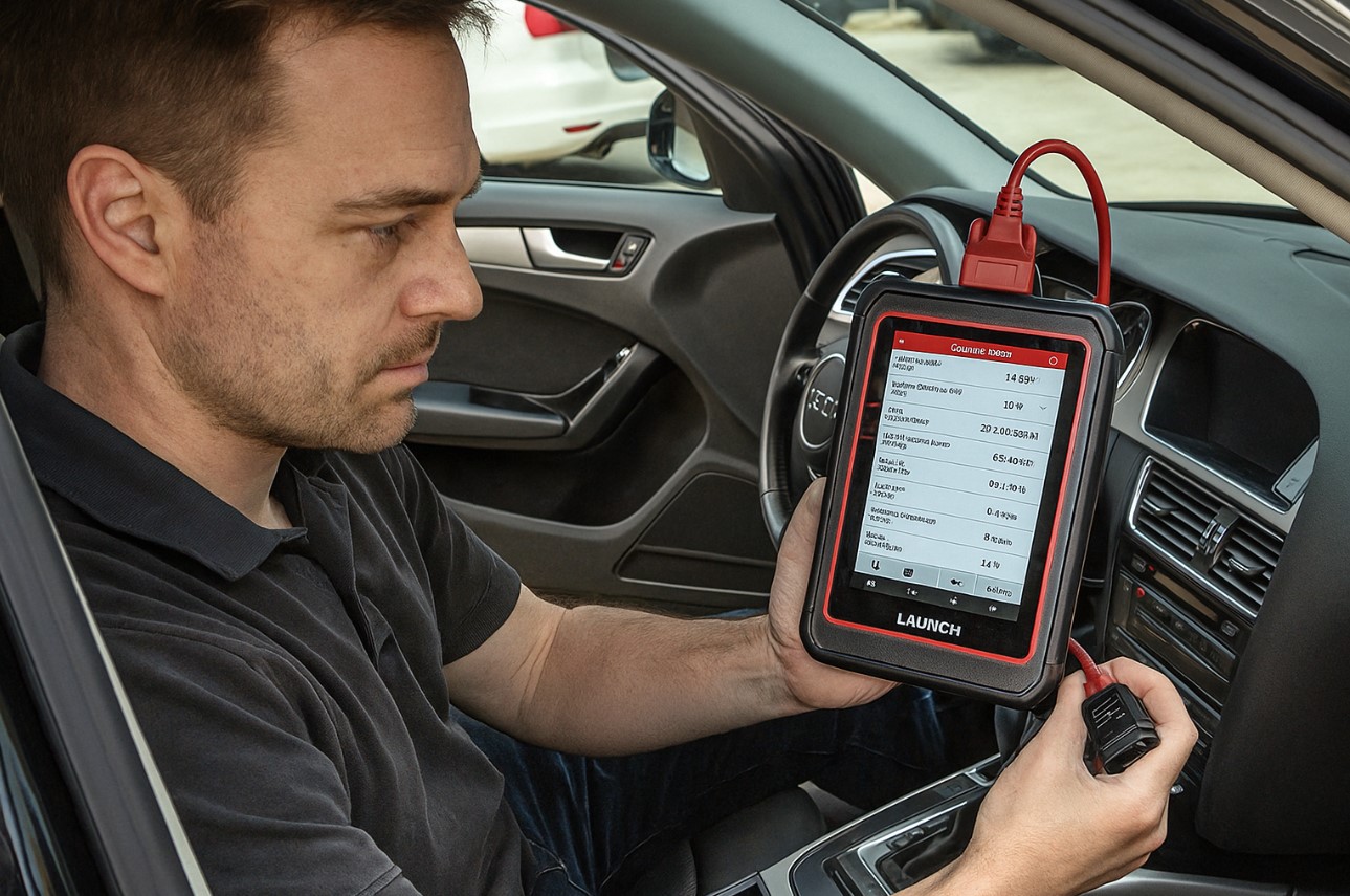 Осмотр автоподборщиком